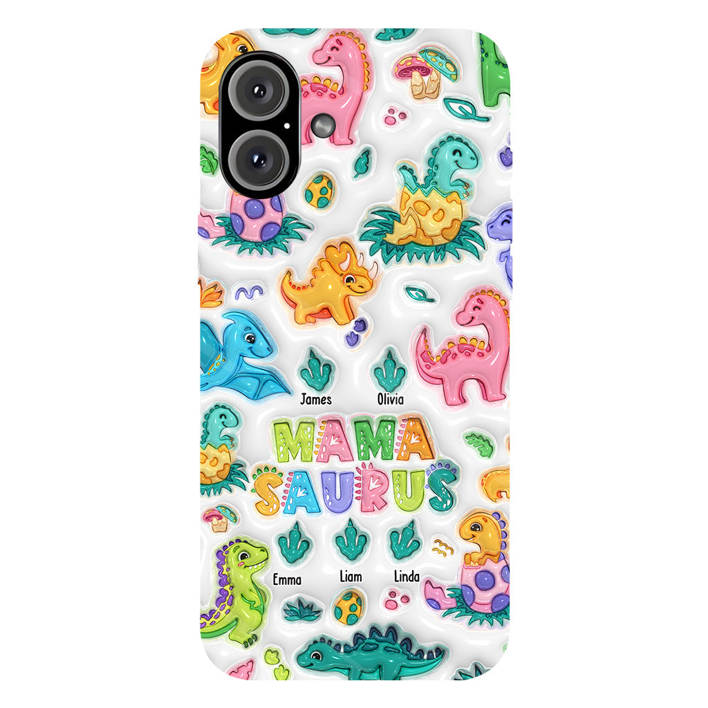 Mamasaurus - Personalized Mother Full Print Phone Case