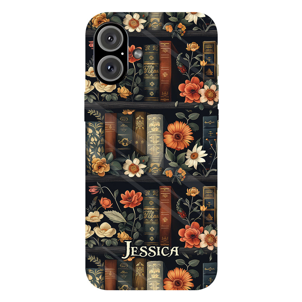 Oui, j'ai besoin de tous ces livres - Coque de téléphone personnalisée avec livre imprimé intégralement