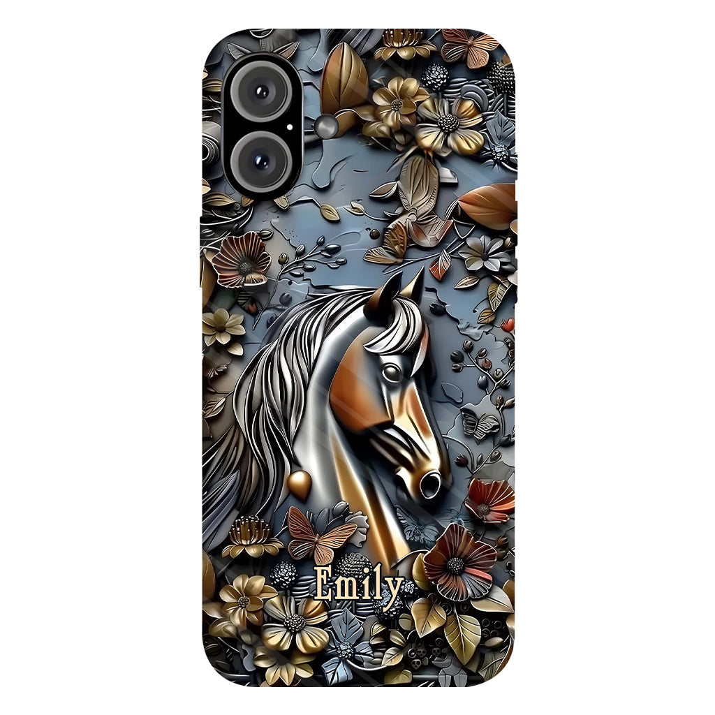 Superbe cheval - Coque de téléphone personnalisée avec impression intégrale de cheval