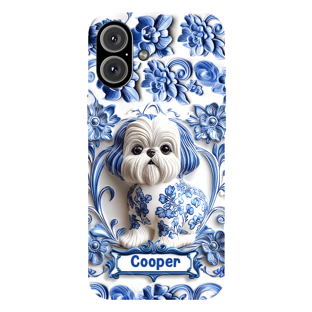 Cute Dog - Personalized Dog Full Print Phone Case