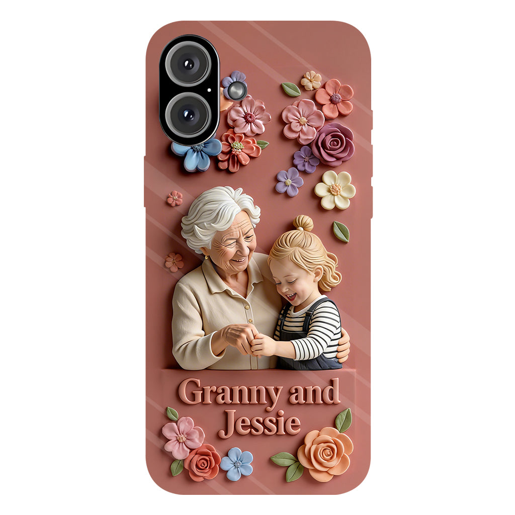 Perfect Gift For Her - Personalized Grandma Full Print Phone Case