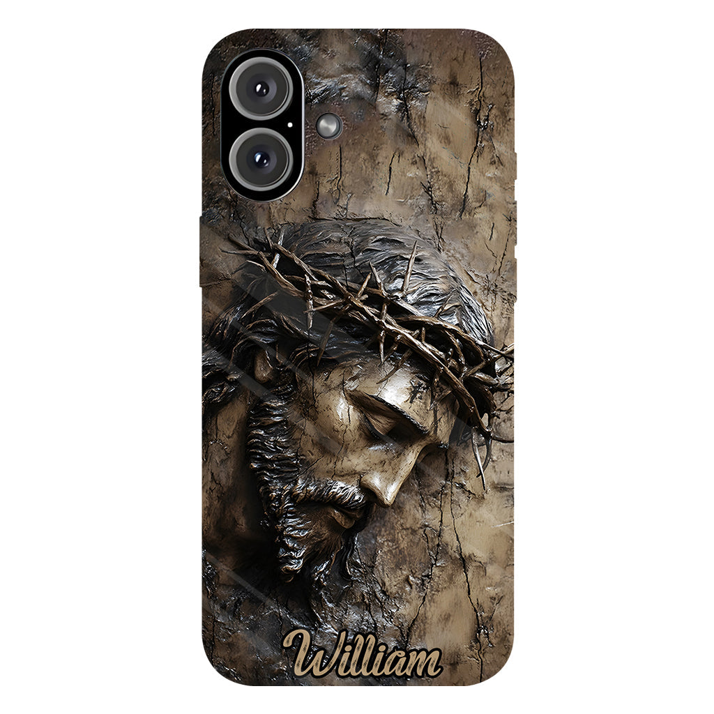 Foi, Espérance, Amour - Coque de téléphone personnalisée avec imprimé chrétien intégral