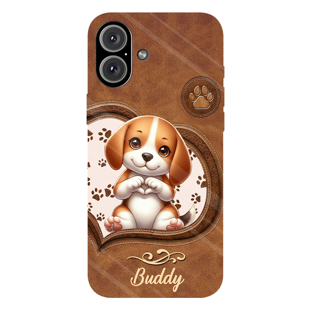 Cute Lovely Dogs - Personalized Dog Full Print Phone Case