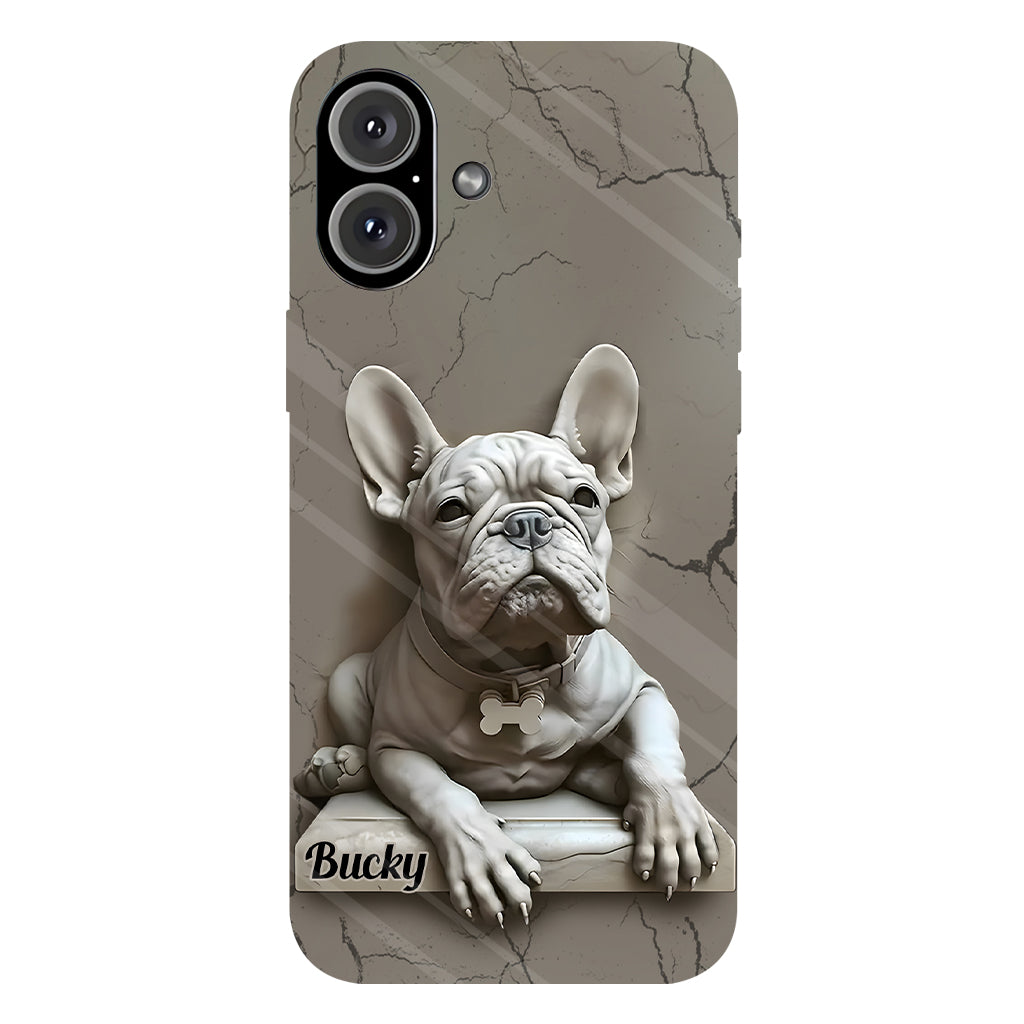 Coque de téléphone personnalisée avec motif bouledogue français - Bouledogue français