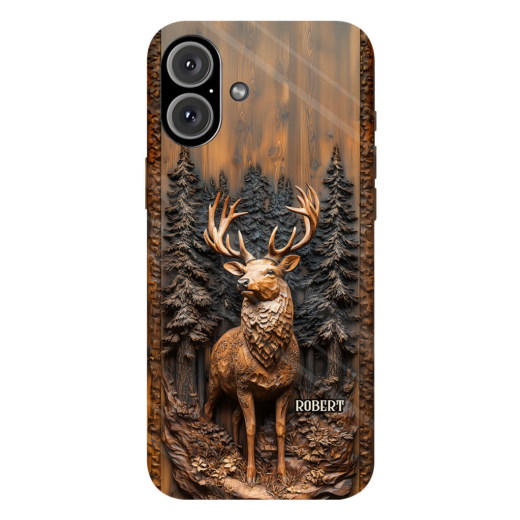 Passionné de chasse - Coque de téléphone personnalisée avec motif intégral sur le thème de la chasse
