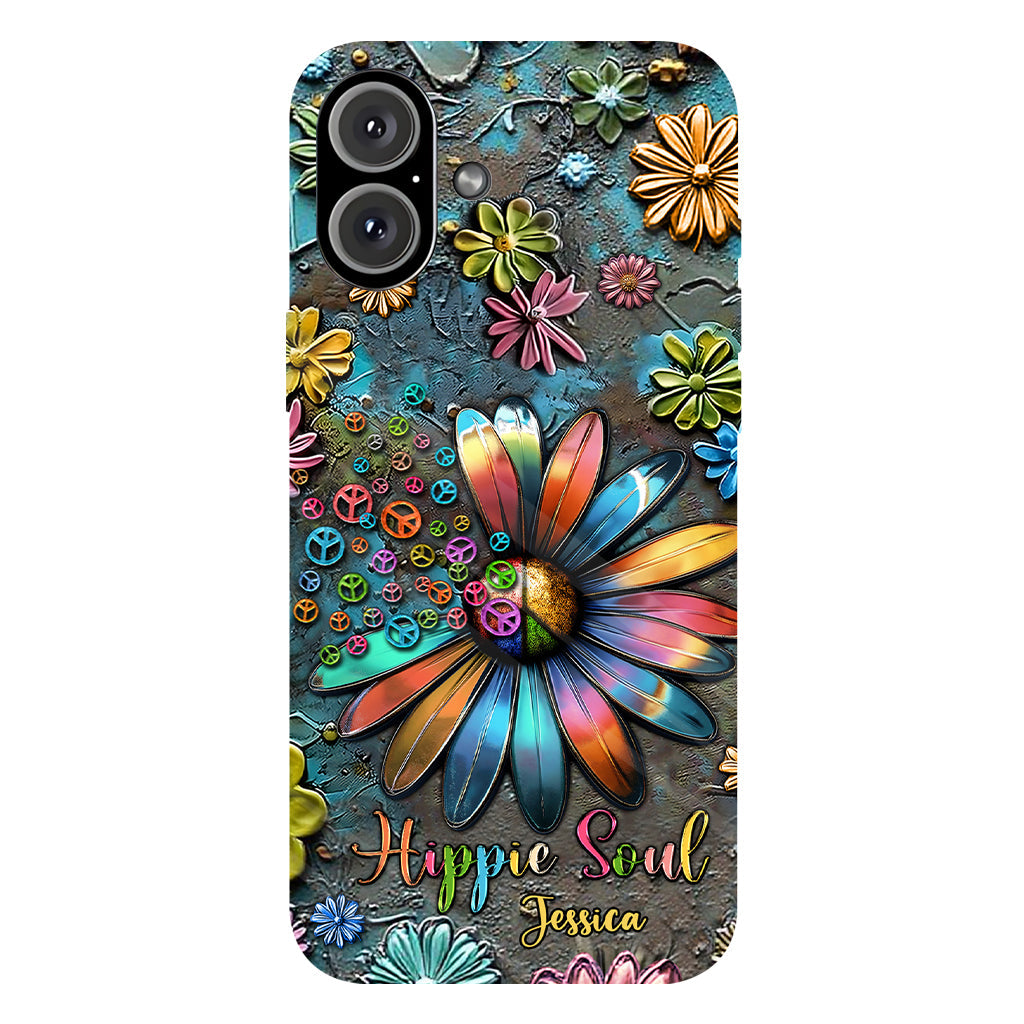 Hippie Soul - Personalized Hippie Full Print Phone Case