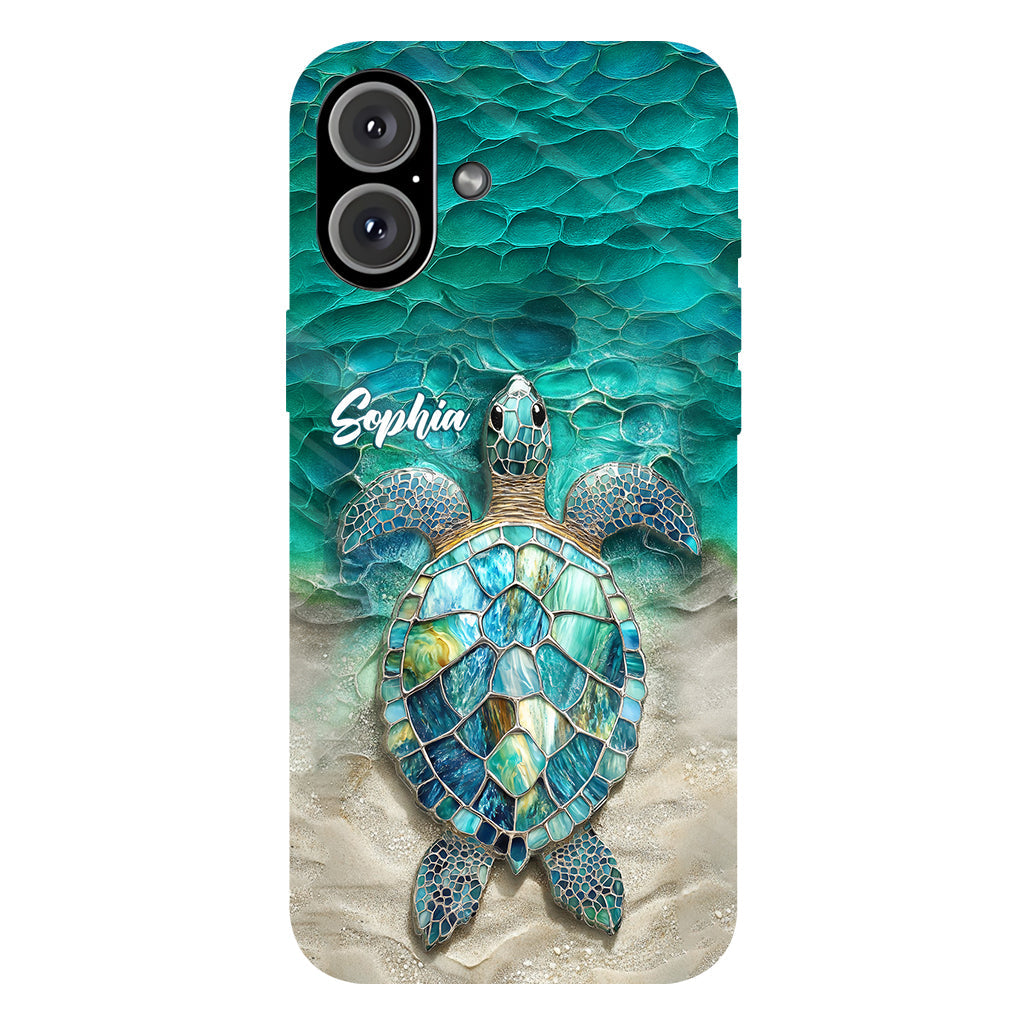 Sea Turtle Lovers - Personalized Turtle Full Print Phone Case