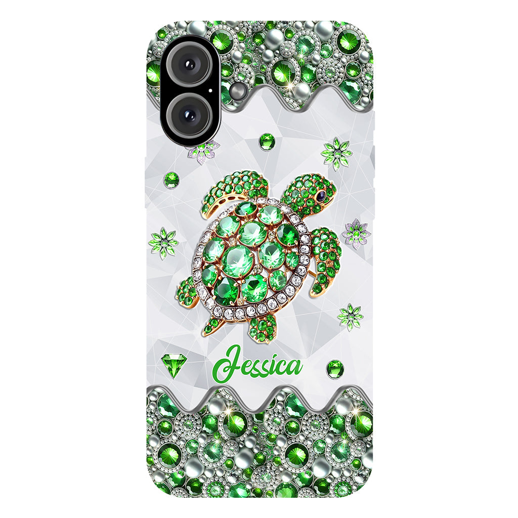 Love Turtles - Personalized Turtle Full Print Phone Case