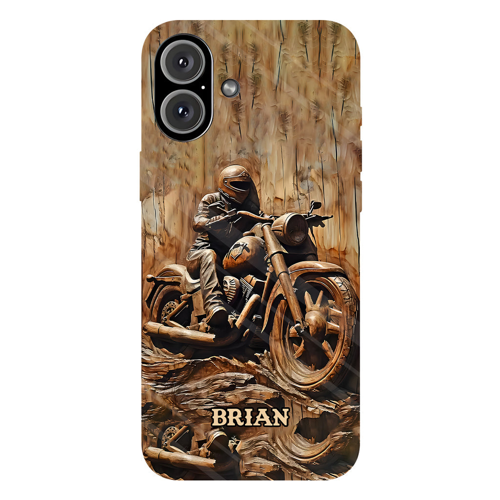 Biker - Personalized Biker Full Print Phone Case