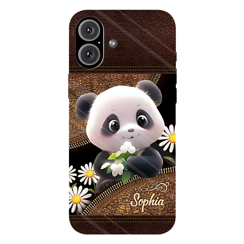 Just A Girl Who Loves Pandas - Personalized Panda Lover Full Print Phone Case