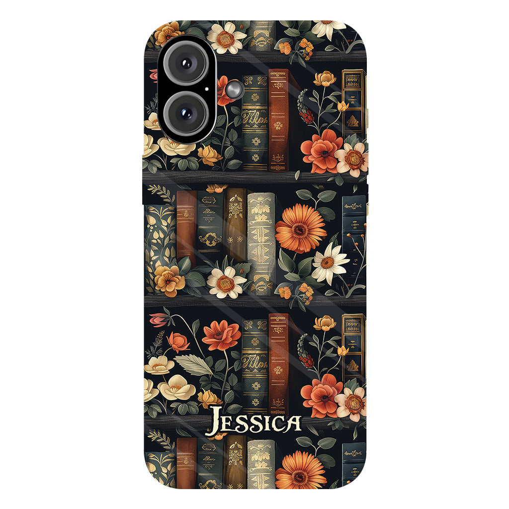 Oui, j'ai besoin de tous ces livres - Coque de téléphone personnalisée avec livre imprimé intégralement