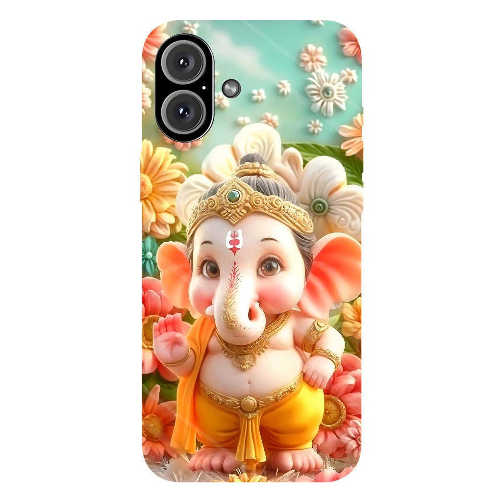 Coque de téléphone Ganesha - Impression intégrale hindoue