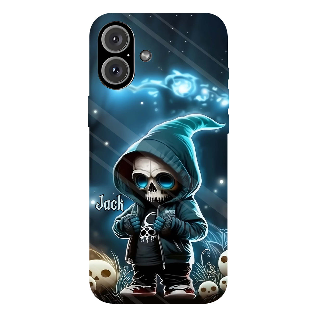 Coque de téléphone personnalisée Cool Dude - Motif crâne intégral