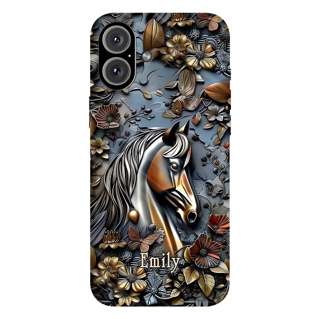 Superbe cheval - Coque de téléphone personnalisée avec impression intégrale de cheval
