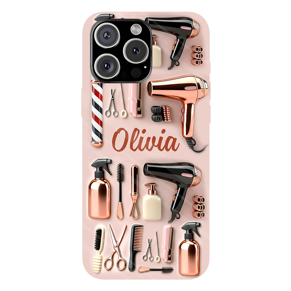 Coiffeur parfait - Coque de téléphone personnalisée avec impression intégrale Coiffeur