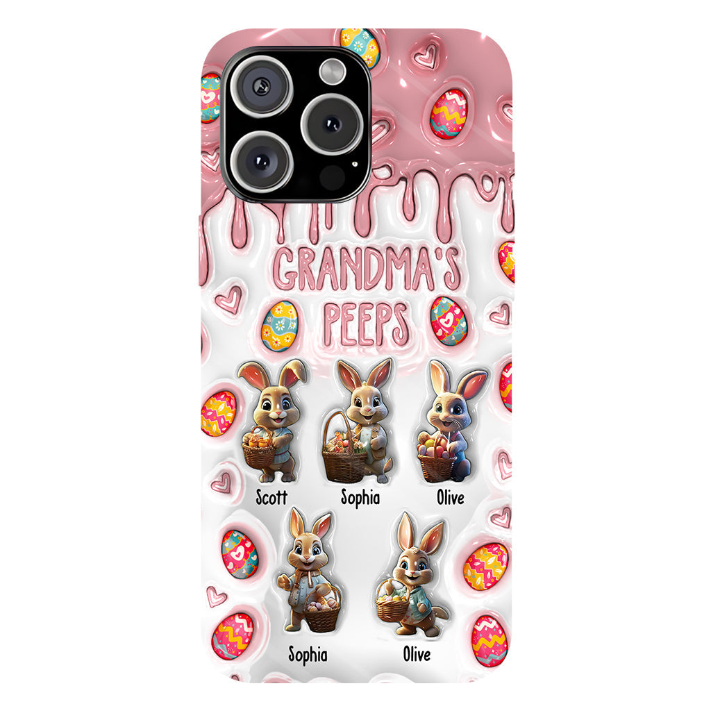 Grandma's Peeps - Personalized Grandma Full Print Phone Case