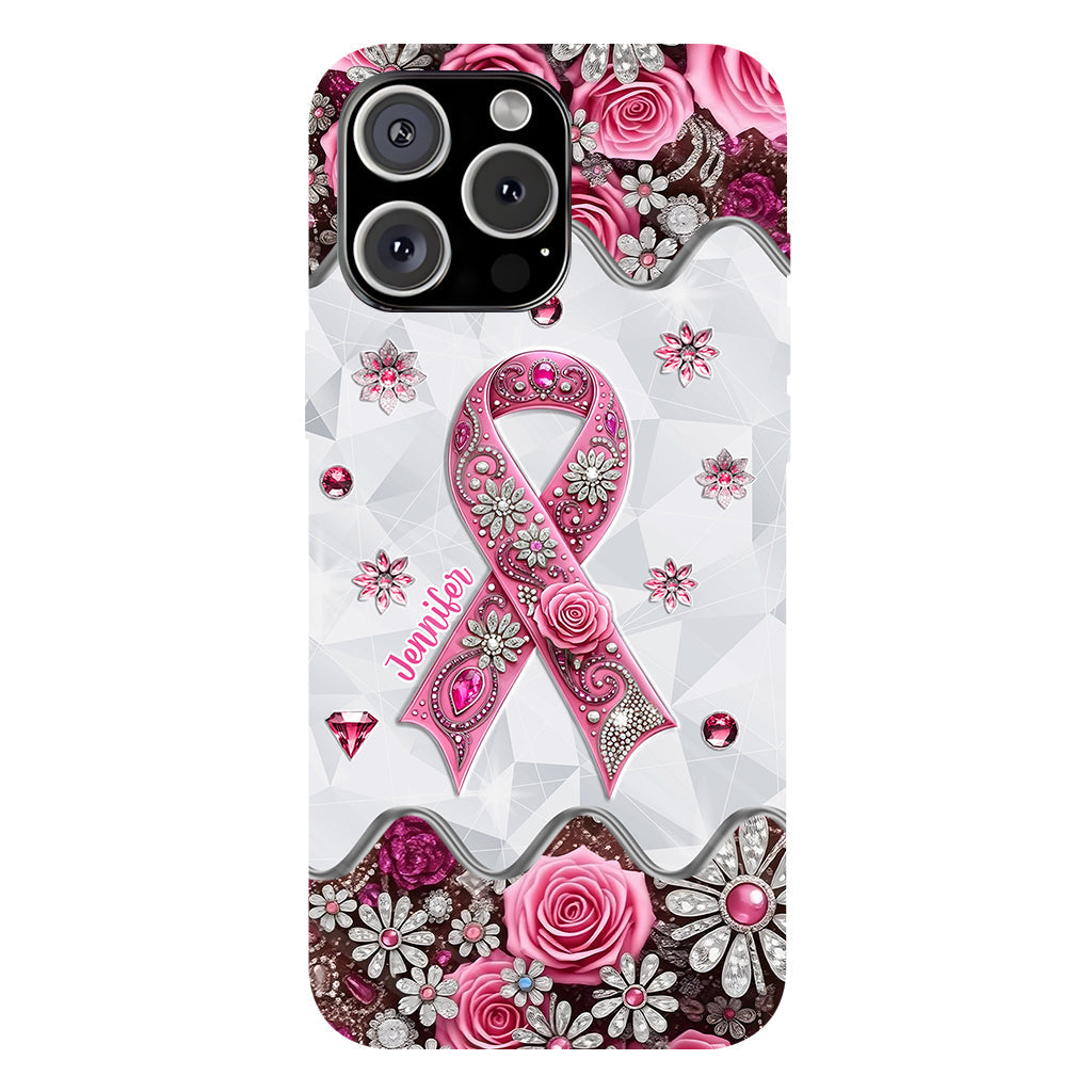 Breast Cancer Awareness - Personalized Breast Cancer Awareness Full Print Phone Case