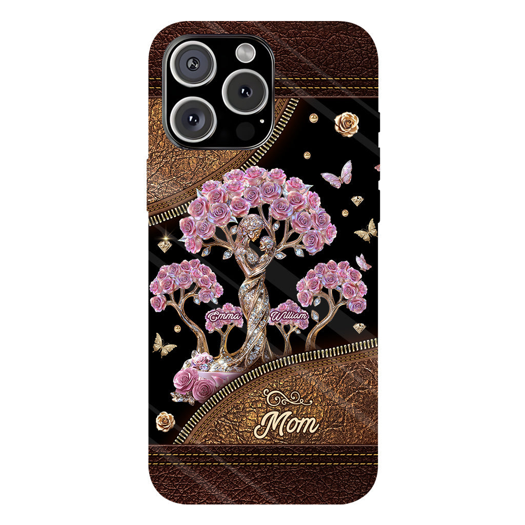 The Love Between Mother And Her Kids - Personalized Mother Full Print Phone Case