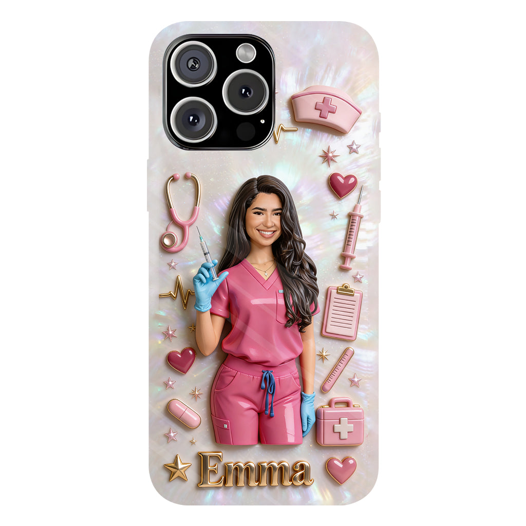 Medical Nurse - Personalized Nurse Full Print Phone Case