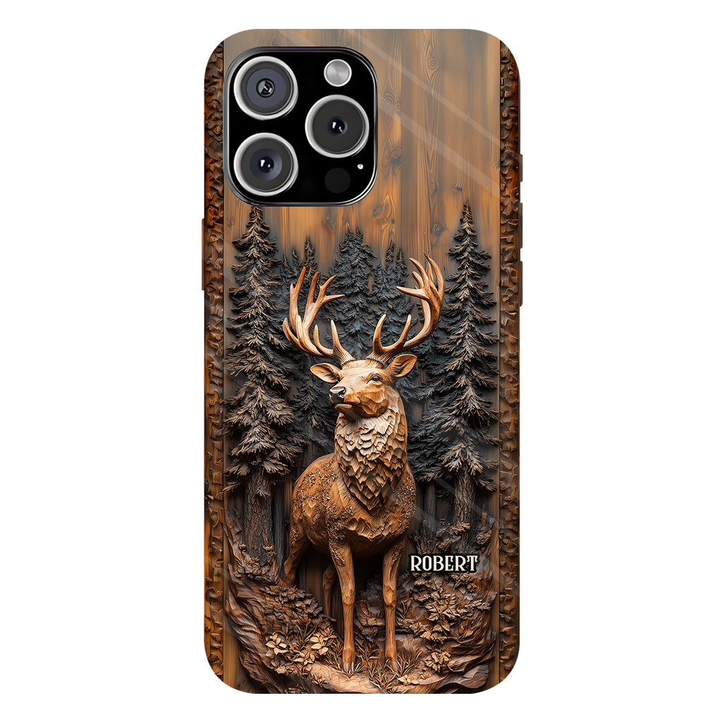 Passionné de chasse - Coque de téléphone personnalisée avec motif intégral sur le thème de la chasse
