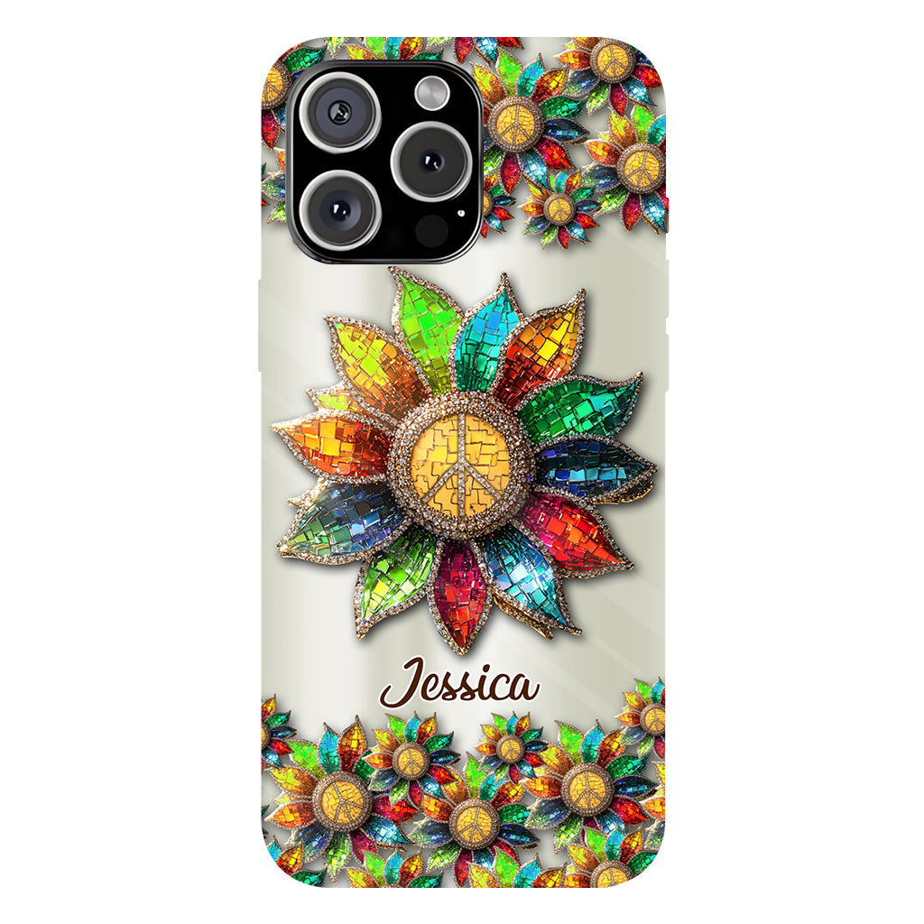 Coque de téléphone personnalisée Hippie Soul - Motif hippie intégral