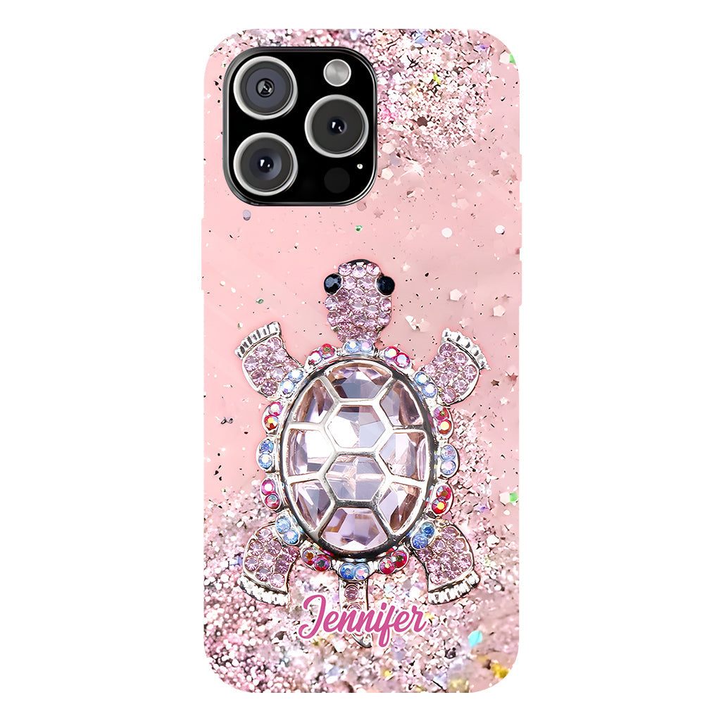 Just A Girl Who Loves Turtles - Personalized Turtle Full Print Phone Case
