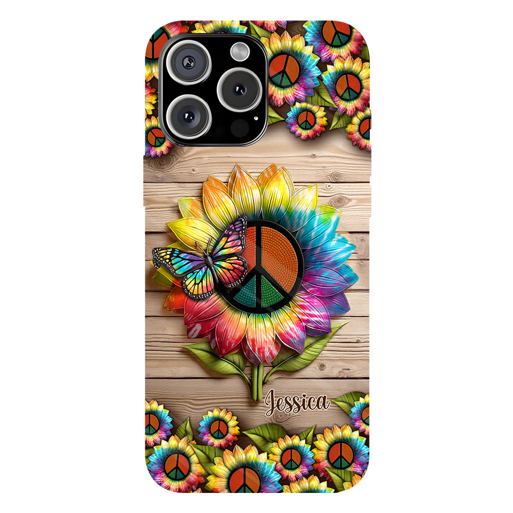Coque de téléphone personnalisée Hippie Soul - Motif hippie intégral