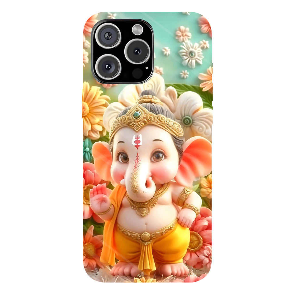 Coque de téléphone Ganesha - Impression intégrale hindoue