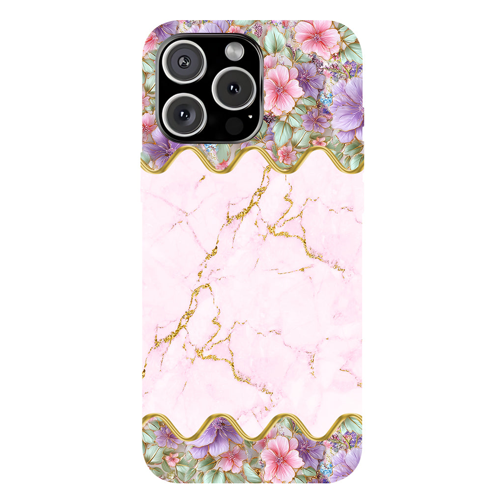 Coque de téléphone et support pour téléphone personnalisés avec imprimé papillon Love Butterfly -