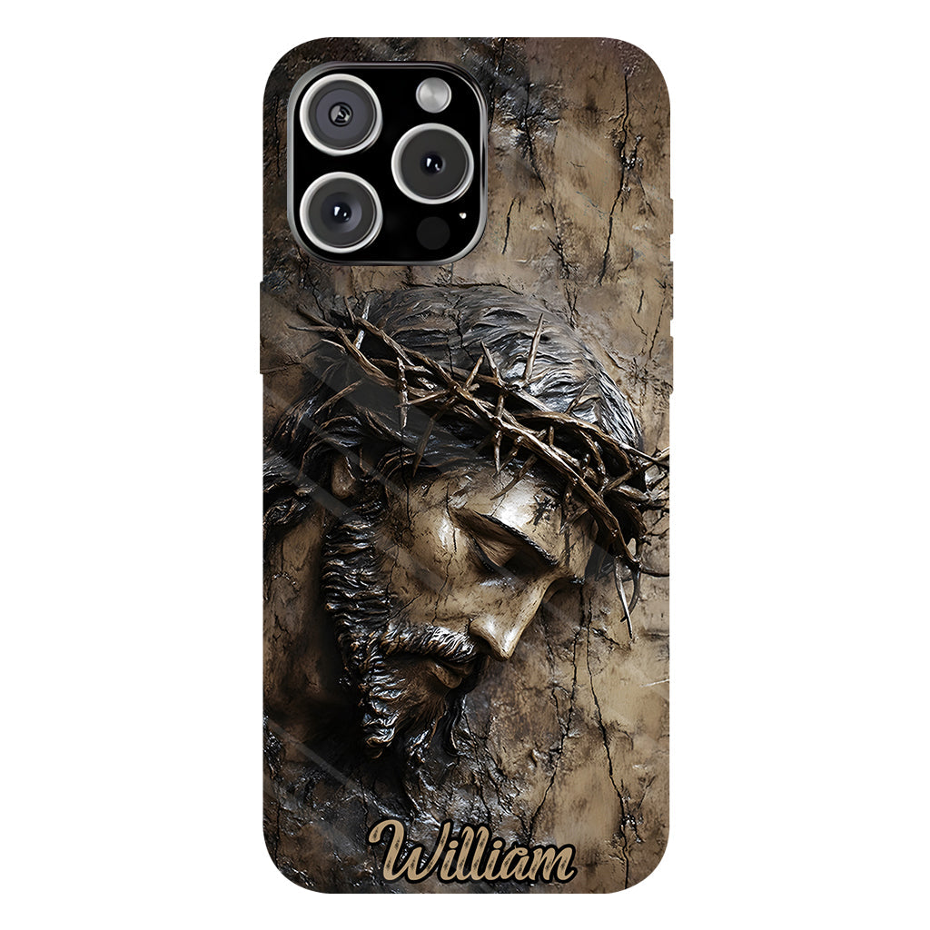 Foi, Espérance, Amour - Coque de téléphone personnalisée avec imprimé chrétien intégral