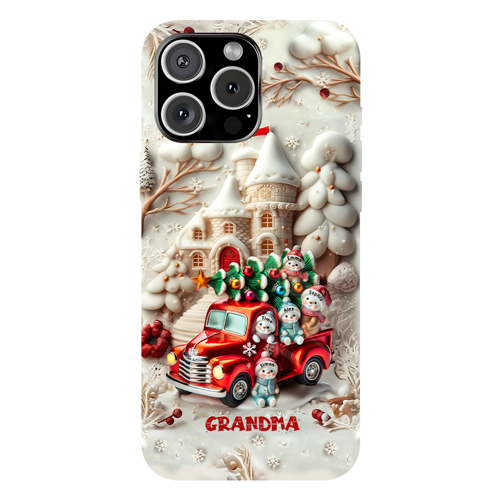 Nana's Little Cuties - Personalized Grandma Full Print Phone Case