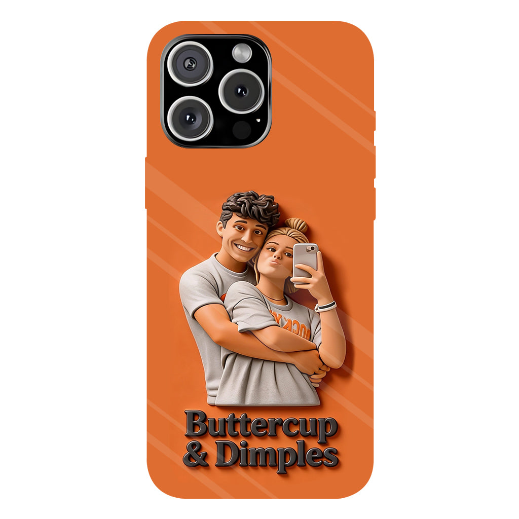 Coque de téléphone personnalisée avec photo pour couple - Cadeau idéal pour la Saint-Valentin
