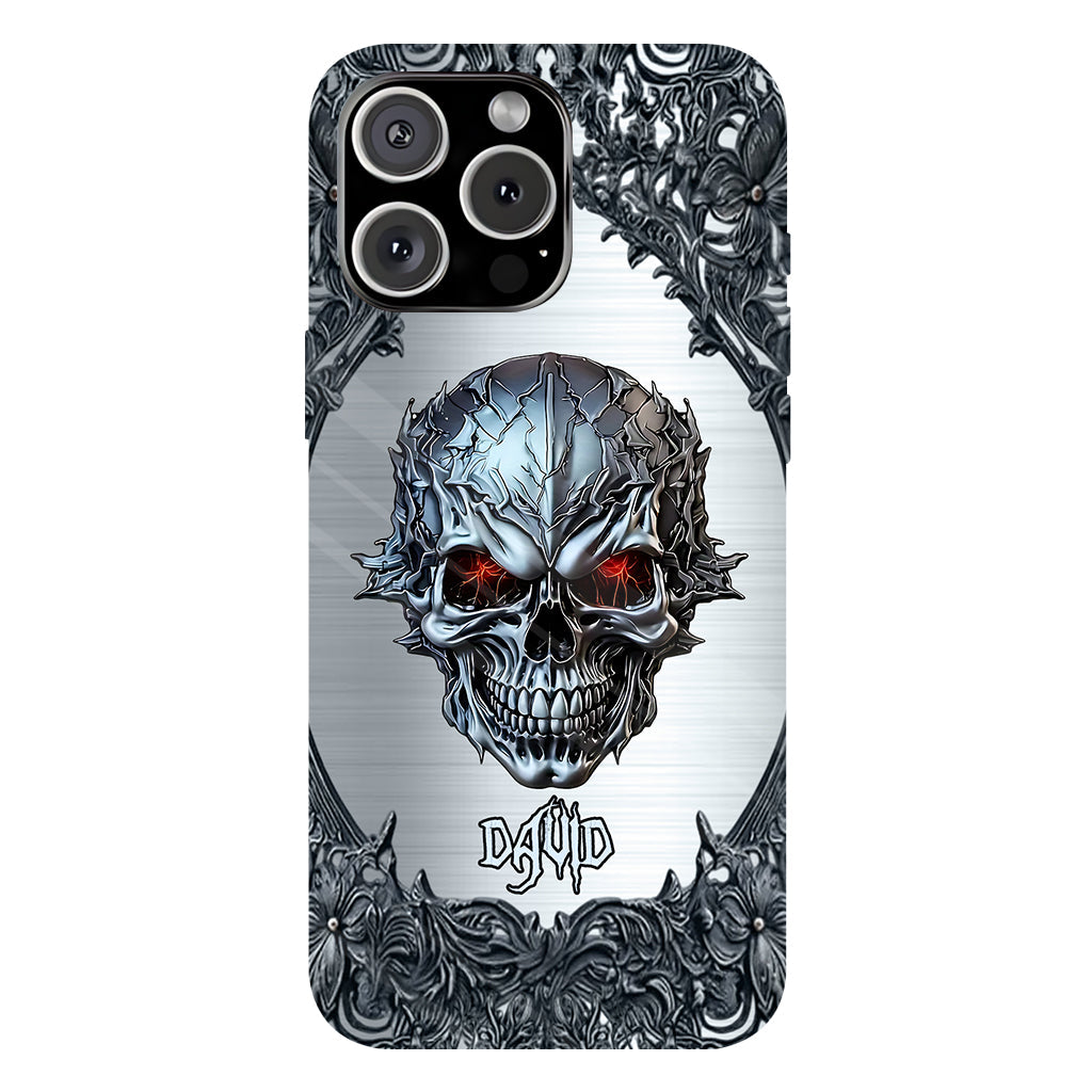 Cool Skull - Personalized Skull Full Print Phone Case