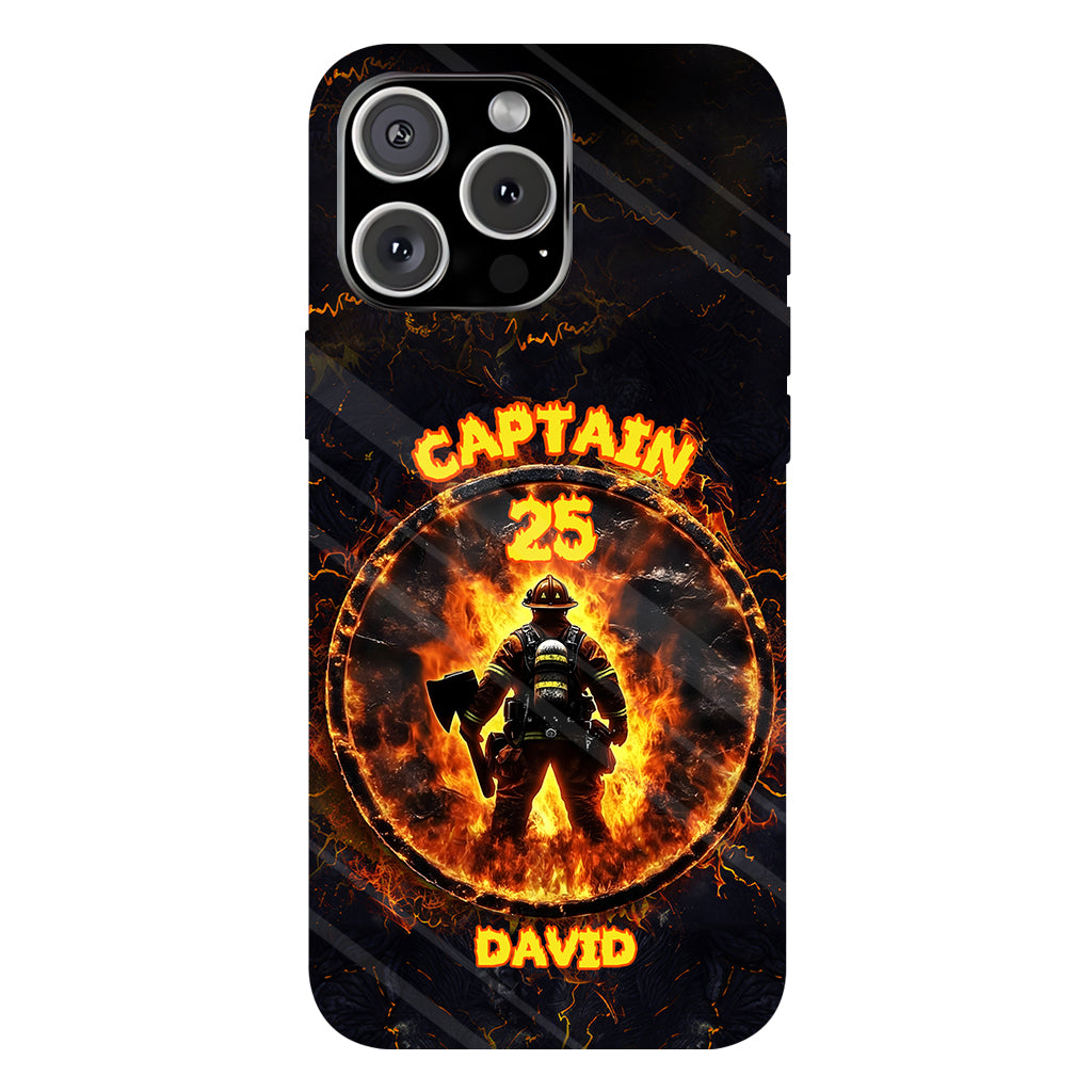 Proud Firefighter - Personalized Firefighter Full Print Phone Case