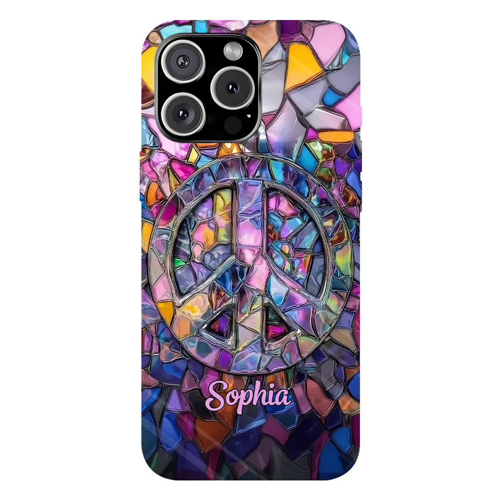 Coque de téléphone personnalisée Hippie Soul - Motif hippie intégral