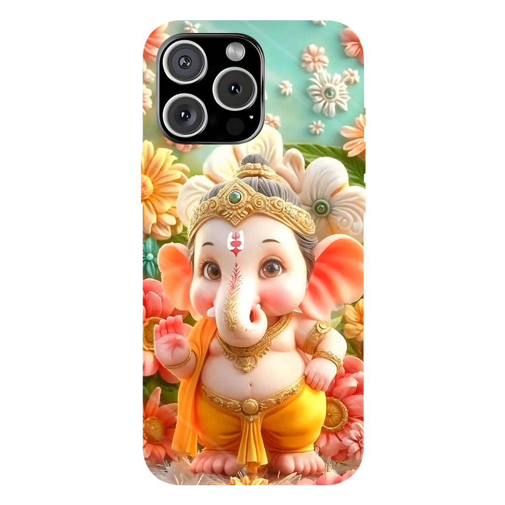 Coque de téléphone Ganesha - Impression intégrale hindoue