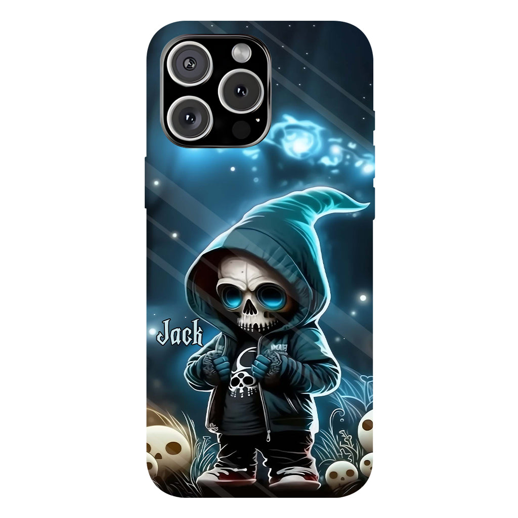 Coque de téléphone personnalisée Cool Dude - Motif crâne intégral