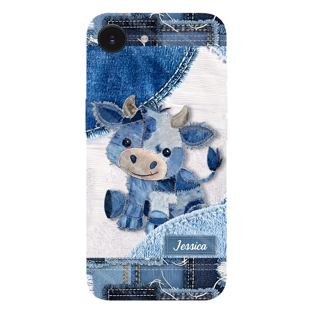 Coque de téléphone personnalisée avec imprimé vache des Highlands - Mignonne vache des Highlands