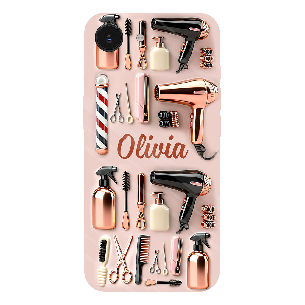 Coiffeur parfait - Coque de téléphone personnalisée avec impression intégrale Coiffeur