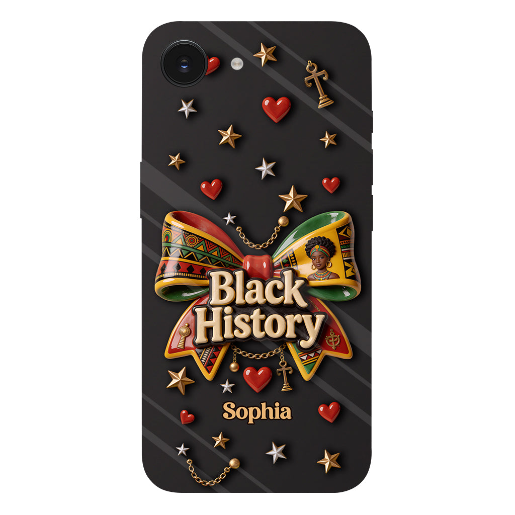 Black History Month - Personalized African American Full Print Phone Case