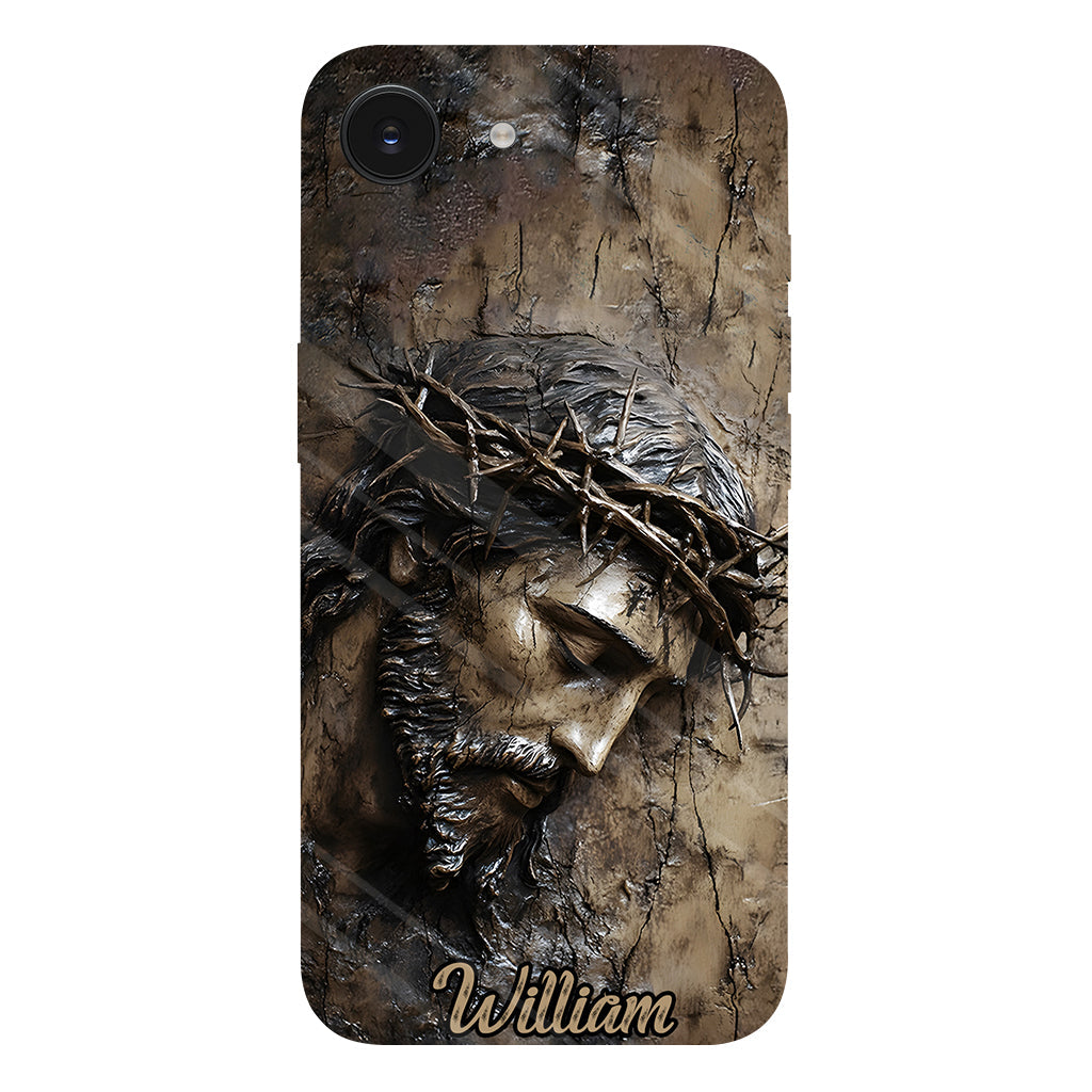 Foi, Espérance, Amour - Coque de téléphone personnalisée avec imprimé chrétien intégral