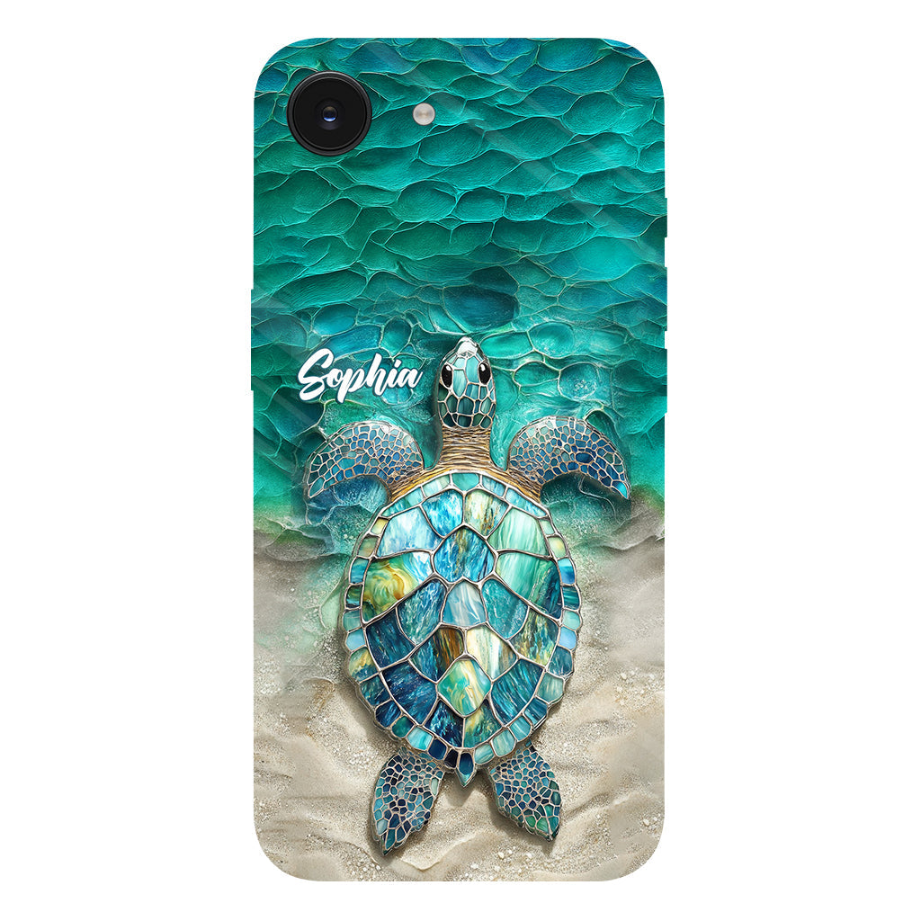 Sea Turtle Lovers - Personalized Turtle Full Print Phone Case