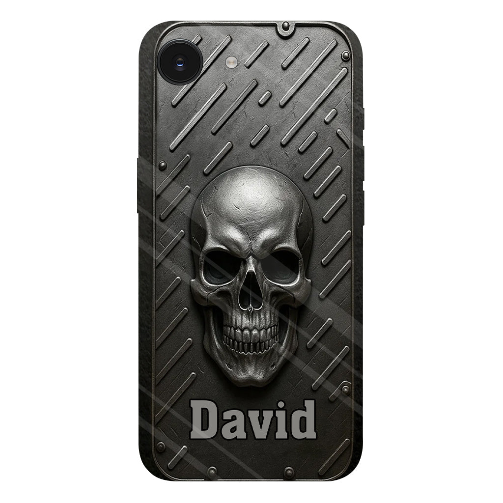 Hello Darkness - Personalized Skull Full Print Phone Case