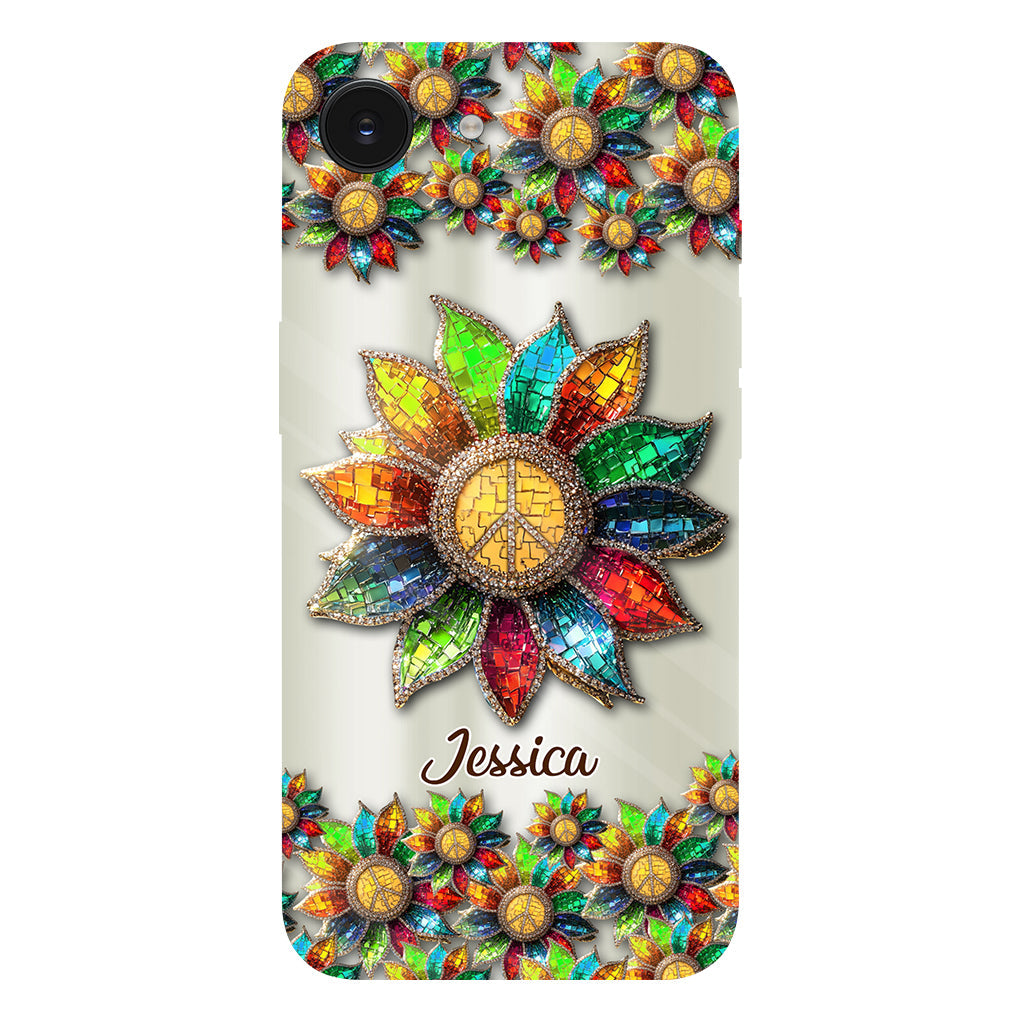 Coque de téléphone personnalisée Hippie Soul - Motif hippie intégral