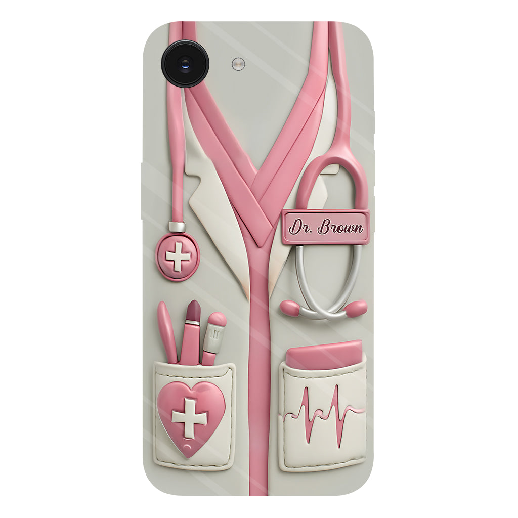 Celebrate Everyday Heroes With Medical Professional Gifts - Personalized Nurse Full Print Phone Case
