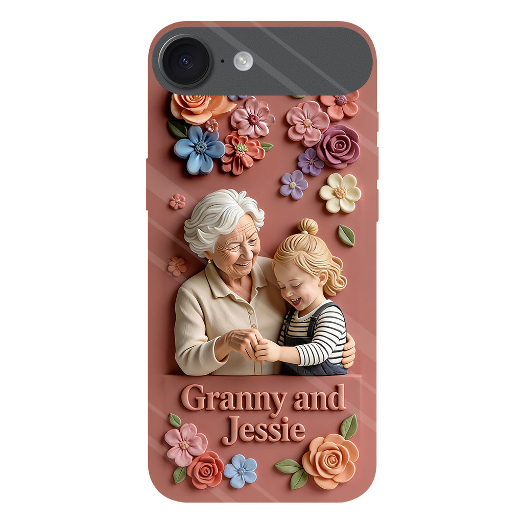 Perfect Gift For Her - Personalized Grandma Full Print Phone Case