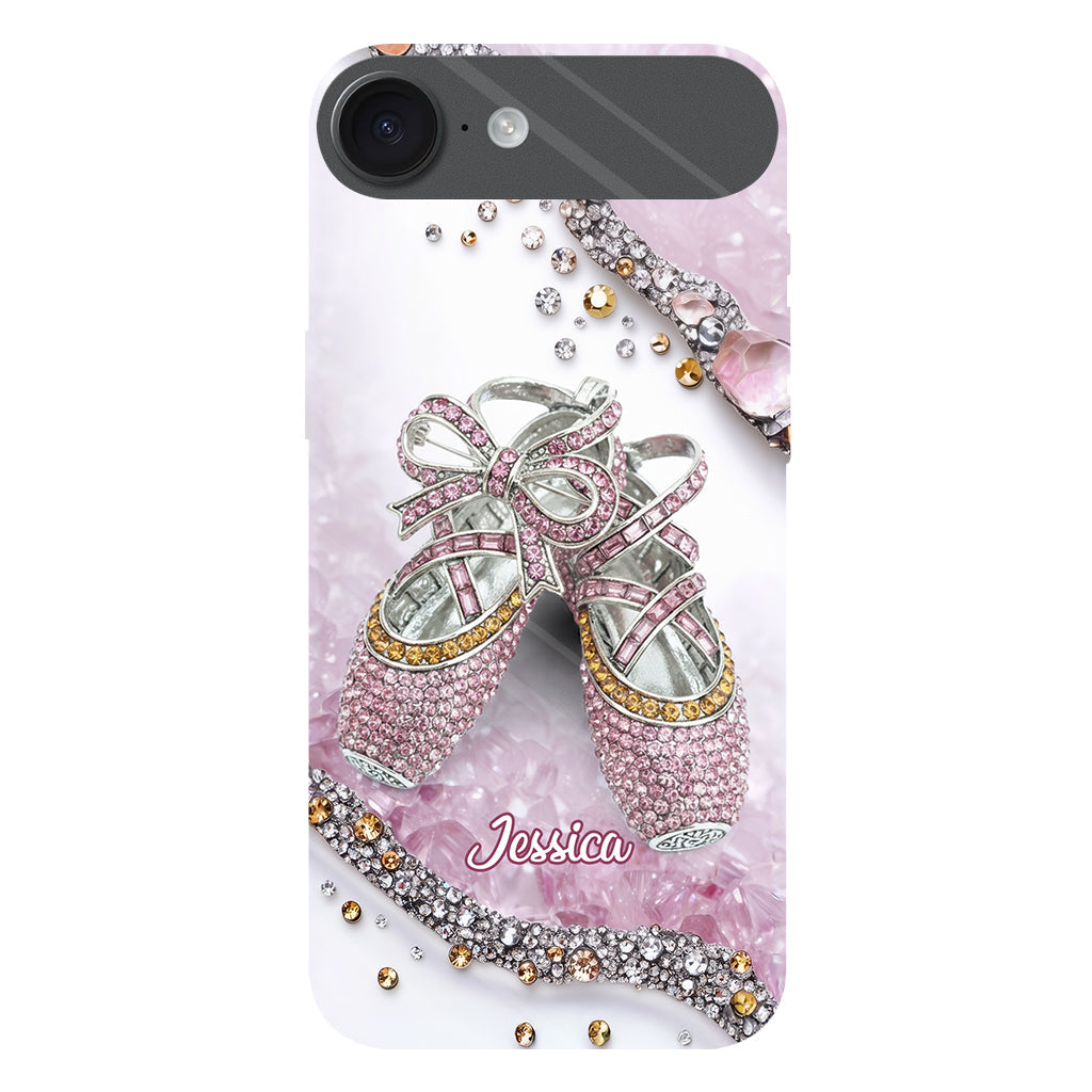Chaussures de ballet mignonnes - Coque de téléphone personnalisée avec imprimé intégral de ballerine