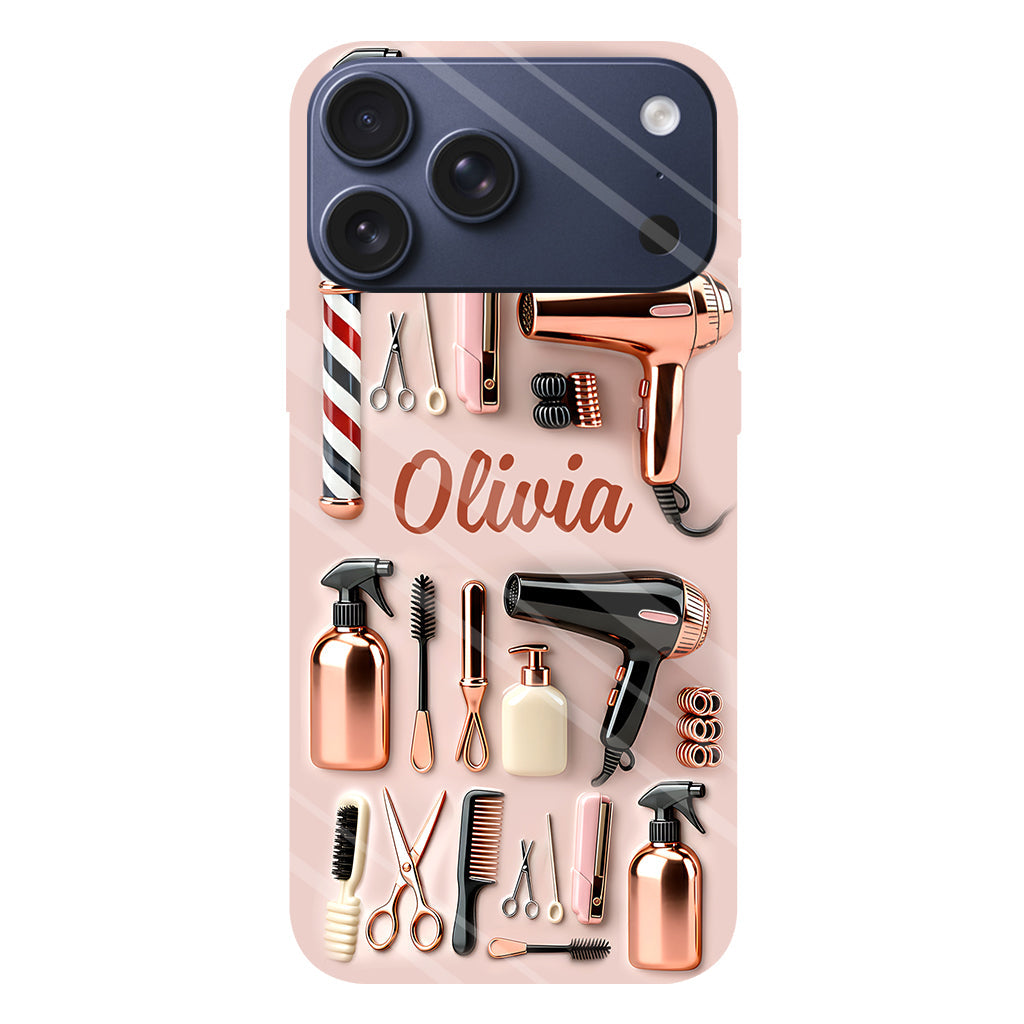 Coiffeur parfait - Coque de téléphone personnalisée avec impression intégrale Coiffeur