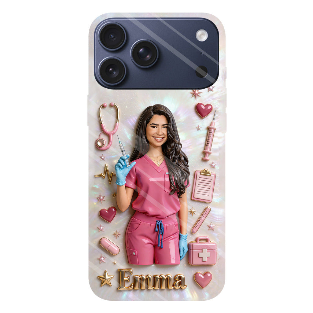 Medical Nurse - Personalized Nurse Full Print Phone Case