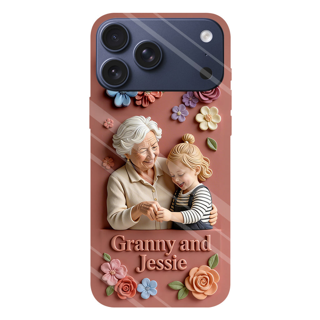 Perfect Gift For Her - Personalized Grandma Full Print Phone Case